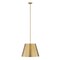 Z-Lite Lilly Pendant, 1-Light, 24 In.W x 18 In.H, Rubbed Brass/Rubbed Brass 2307-24RB - alternate 1